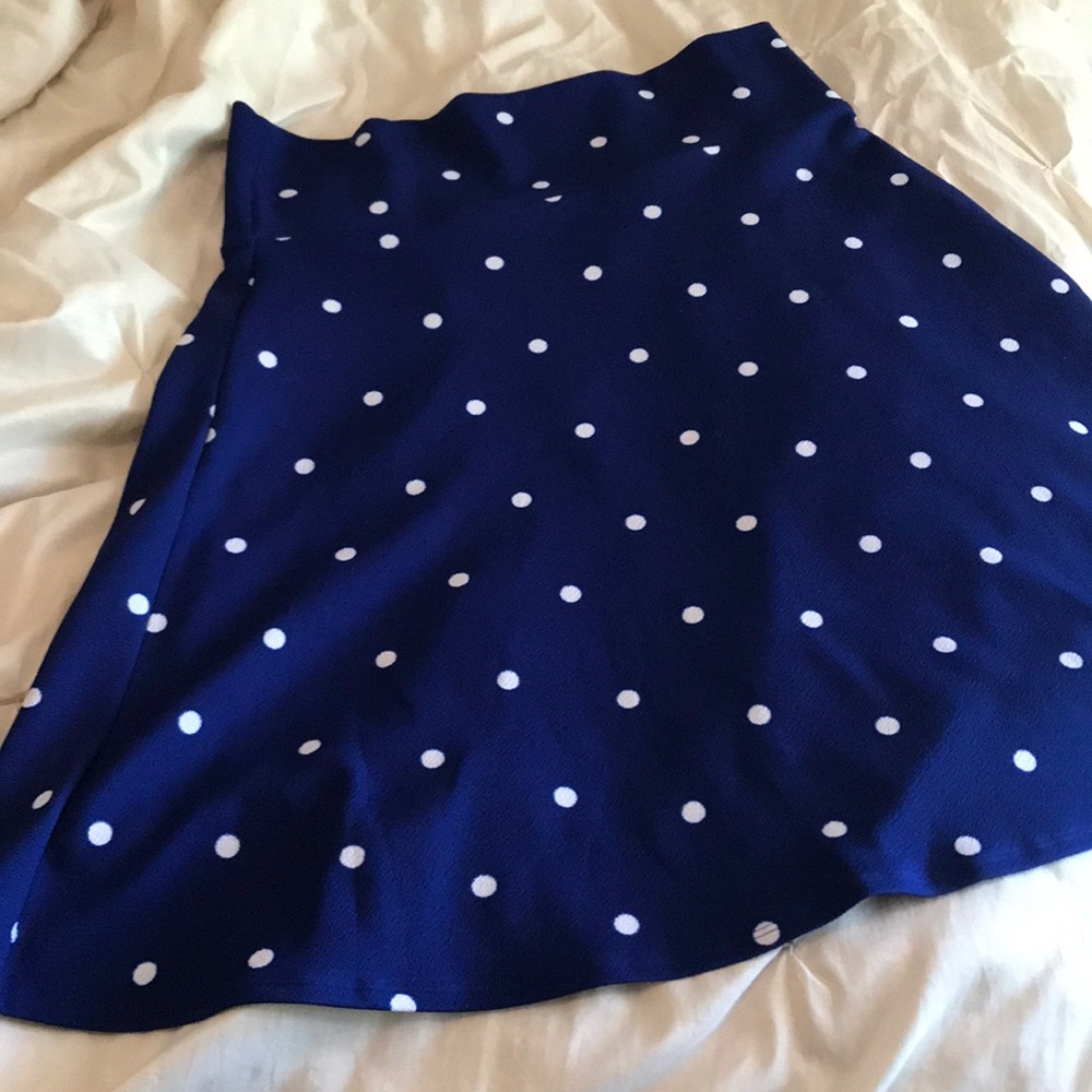 Polka dot LuLaRoe Azure Skirt